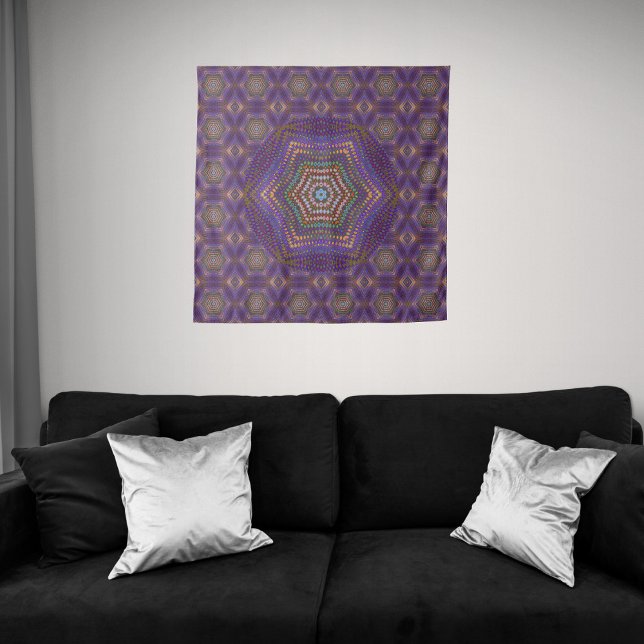 Mandala 5  Tapestry (Creator Uploaded)