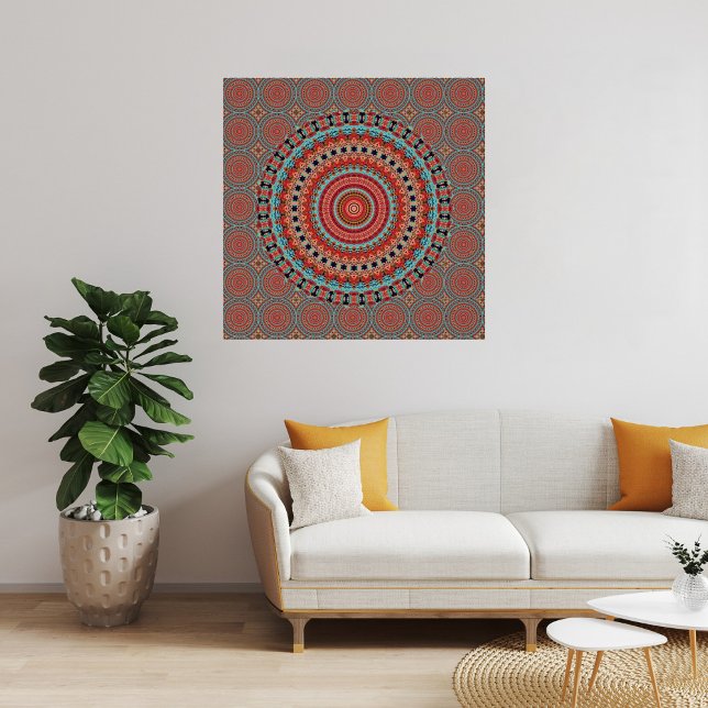 Mandala 6 Glossy Poster (Creator Uploaded)