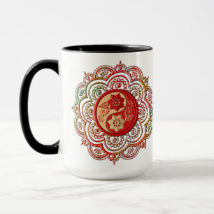 Mandala 6 mug