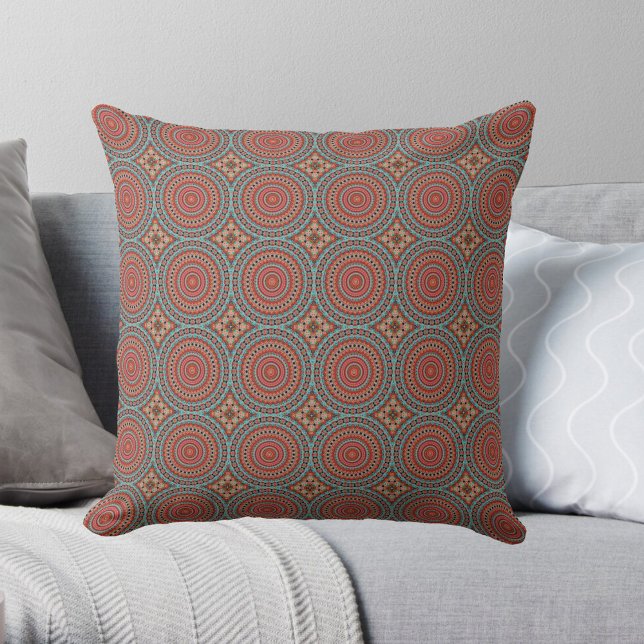 Mandala 6 Throw Pillow (Creator Uploaded)