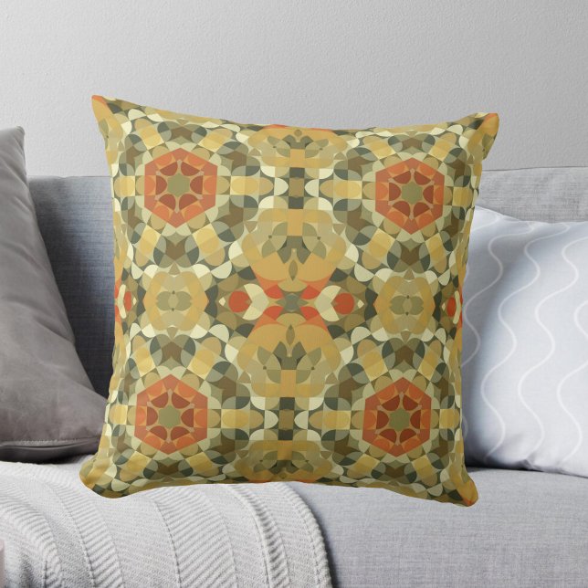 Mandala 7 Throw Pillow (Creator Uploaded)