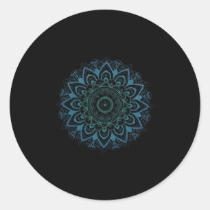 Mandala 8647 classic round sticker