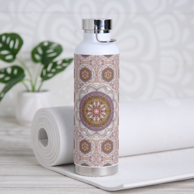 Mandala 9 Water Bottle (Yoga)