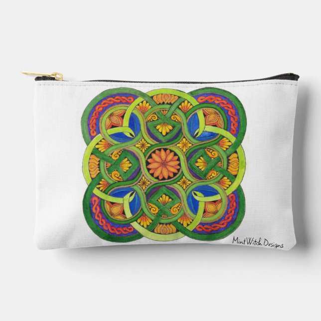 Mandala  accessory pouch (Front)