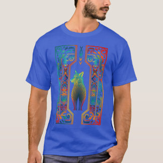 Mandala Animal Motif Colorful friend T-Shirt