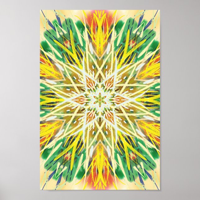 Mandala Art 1 Poster (Front)