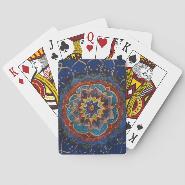 Mandala Art Playing Cards (Back)