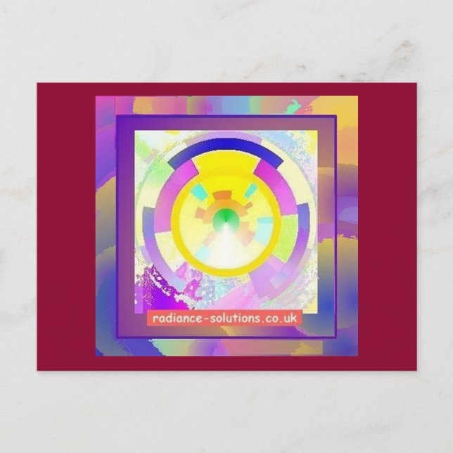 Mandala Art Postcard (Front)