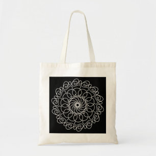 Mandala art tote bag