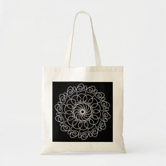 Mandala art tote bag
