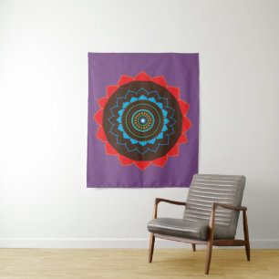 Mandala Art  Wall Tapestry