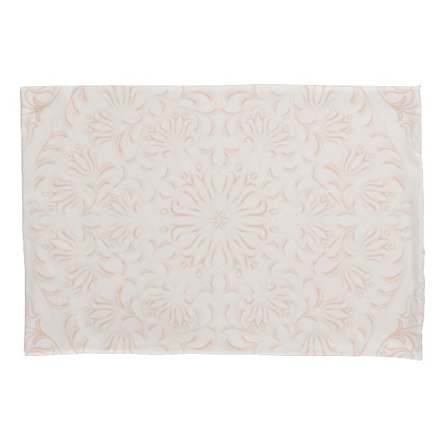 Mandala Baroque Flower Pattern Design   Pillowcase (Front)