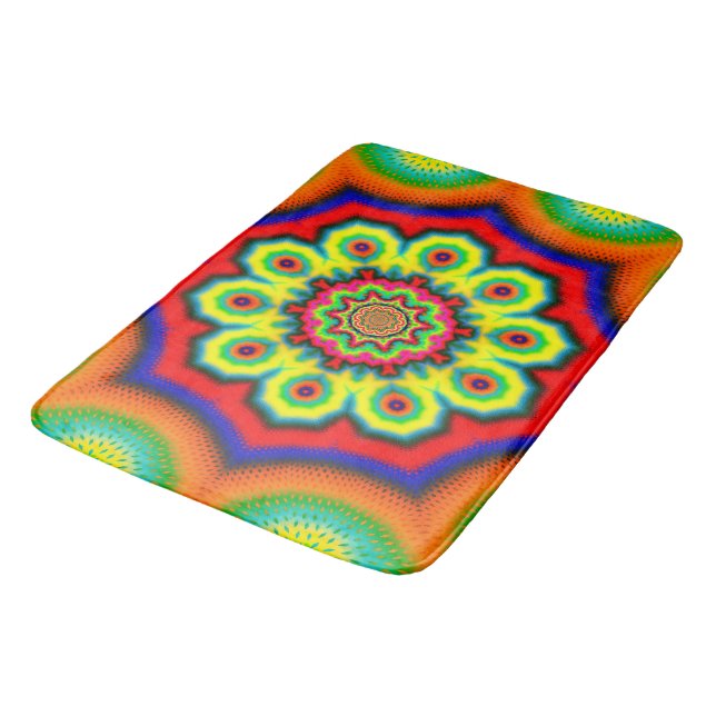 Mandala Bath Mat (Angled)