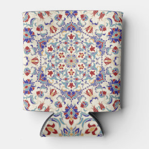 Mandala Beauty: Colourful Cultural Mosaic Can Cooler