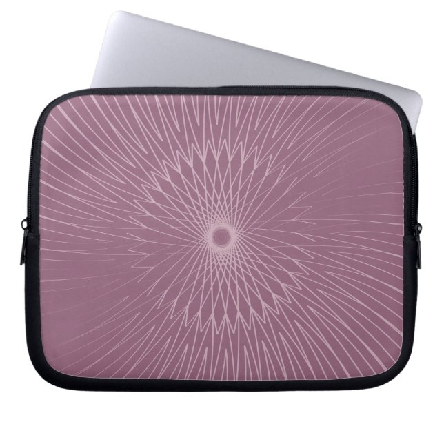 Mandala, Bicycle Wires 10 Laptop Sleeve (Front)
