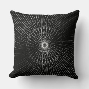Mandala, Bicycle Wires 1 Cushion