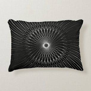 Mandala, Bicycle Wires 1 Decorative Cushion
