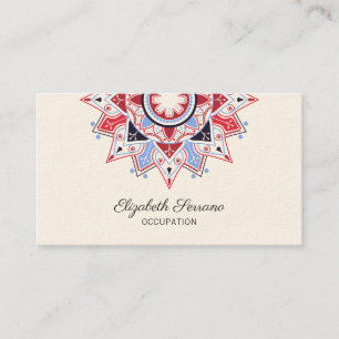 Mandala business card
