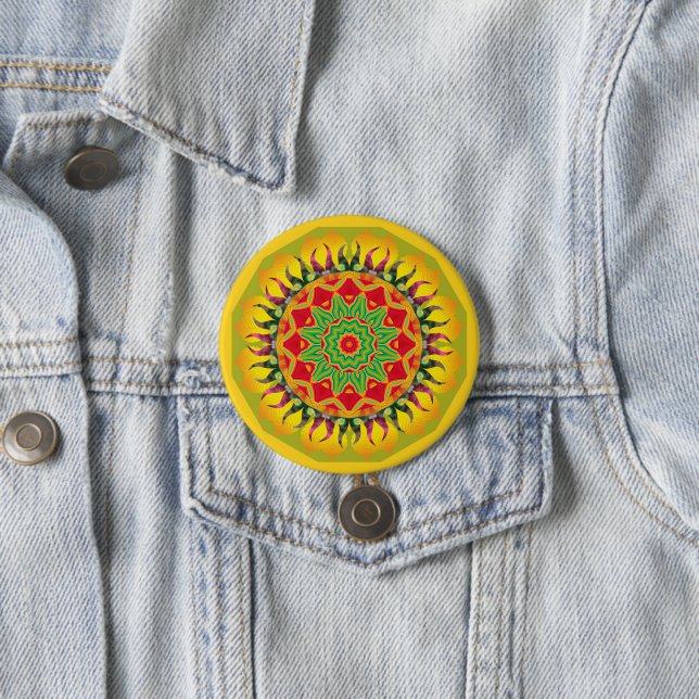 Mandala Button (In Situ)