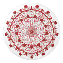 Mandala Cabinet & Drawer Knobs | Handcrafted Art H