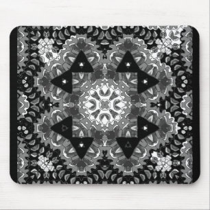 mandala calmin coloring page mouse pad