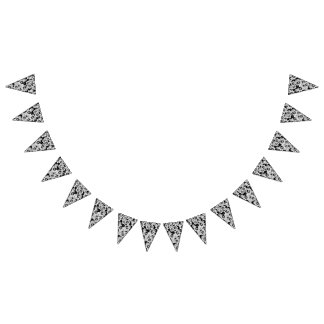 mandala calming colouring page bunting 