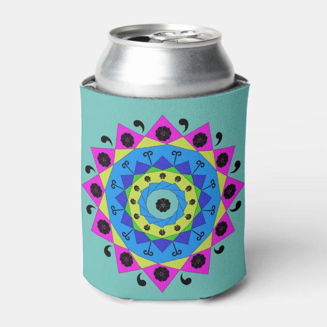 Mandala Can Cooler (Can Front)