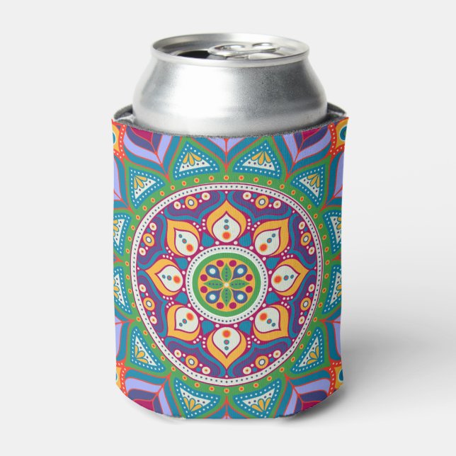 Mandala Can Cooler (Can Front)