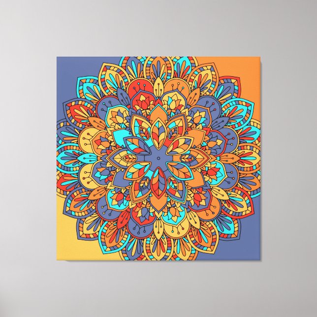 Mandala Canvas Print (Front)