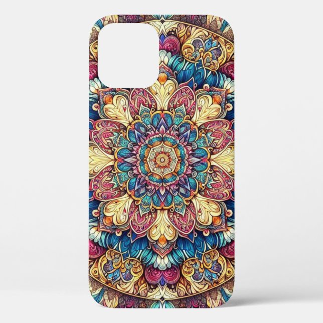 Mandala Case-Mate iPhone Case (Back)