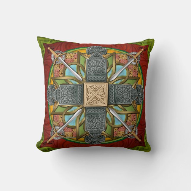 Mandala Celtic Glory Pillow (Front)