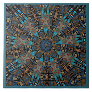 Mandala Ceramic Tile