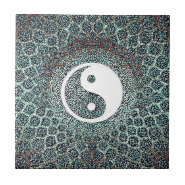 Mandala Ceramic Tile (Front)