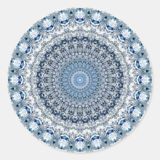Mandala Classic Round Sticker (Front)
