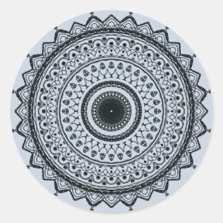 Mandala Classic Round Sticker