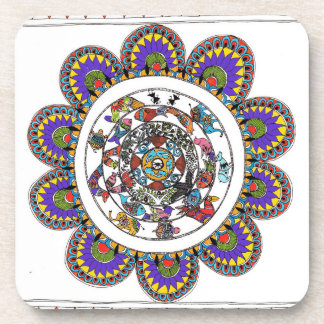 mandala coasters