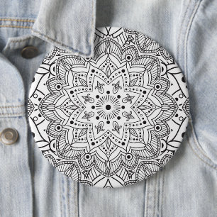 Mandala Collection 4 6 Cm Round Badge