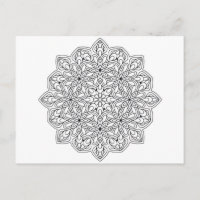 Mandala Color Card 2