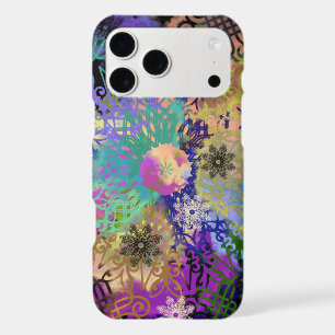 Mandala colorful geometric lace