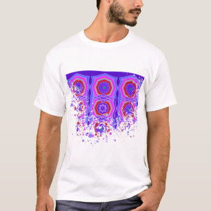 Mandala colorful geometric lace T-Shirt