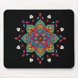 "Mandala" coloured Mouse Pad