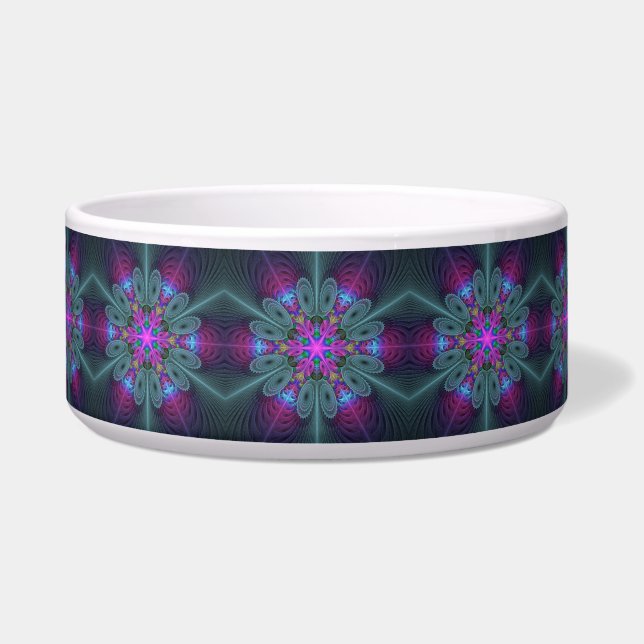 Mandala Colourful Spiritual Fractal Art With Pink (Front)