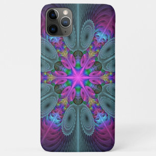 Mandala Colourful Striking Fractal Art Kaleidoscop iPhone 11 Pro Max Case