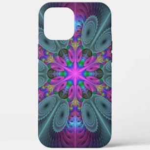 Mandala Colourful Striking Fractal Art Kaleidoscop iPhone 12 Pro Max Case