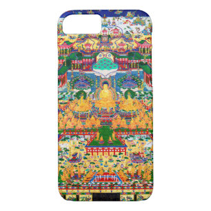 Mandala Cosmic Diagram for Meditation iPhone 8/7 Case