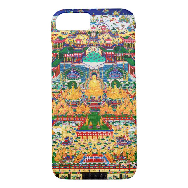 Mandala Cosmic Diagram for Meditation Case-Mate iPhone Case (Back)
