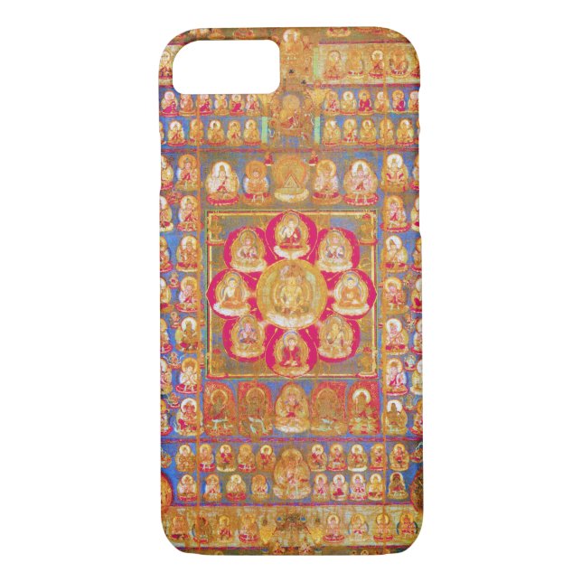 Mandala Cosmic Diagram for Meditation Case-Mate iPhone Case (Back)