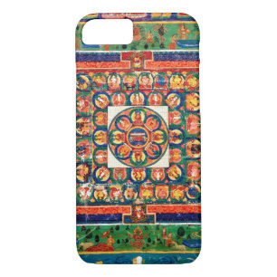 Mandala Cosmic Diagram for Meditation iPhone 8/7 Case
