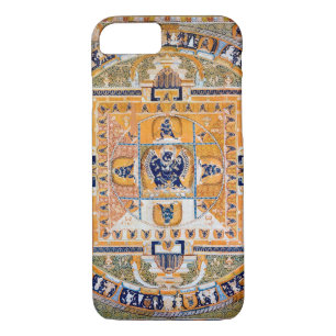 Mandala Cosmic Diagram for Meditation iPhone 8/7 Case