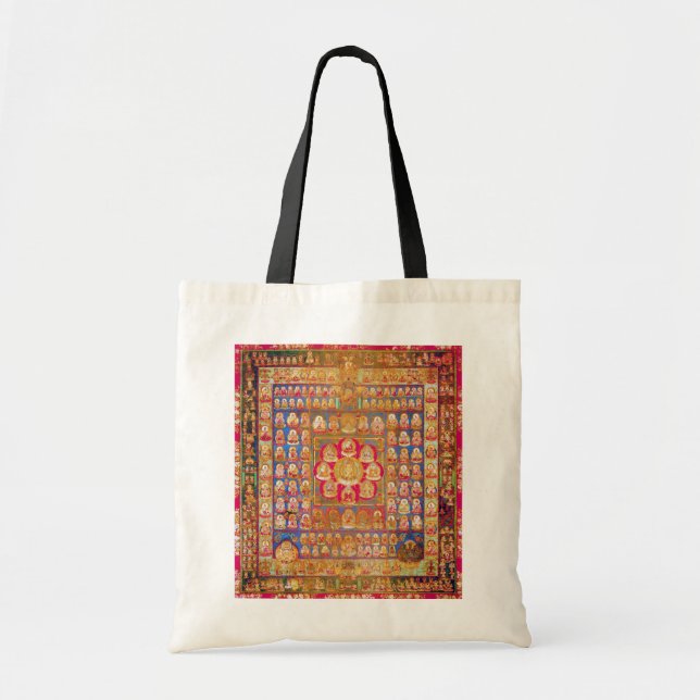 Mandala Cosmic Diagram for Meditation Tote Bag (Front)
